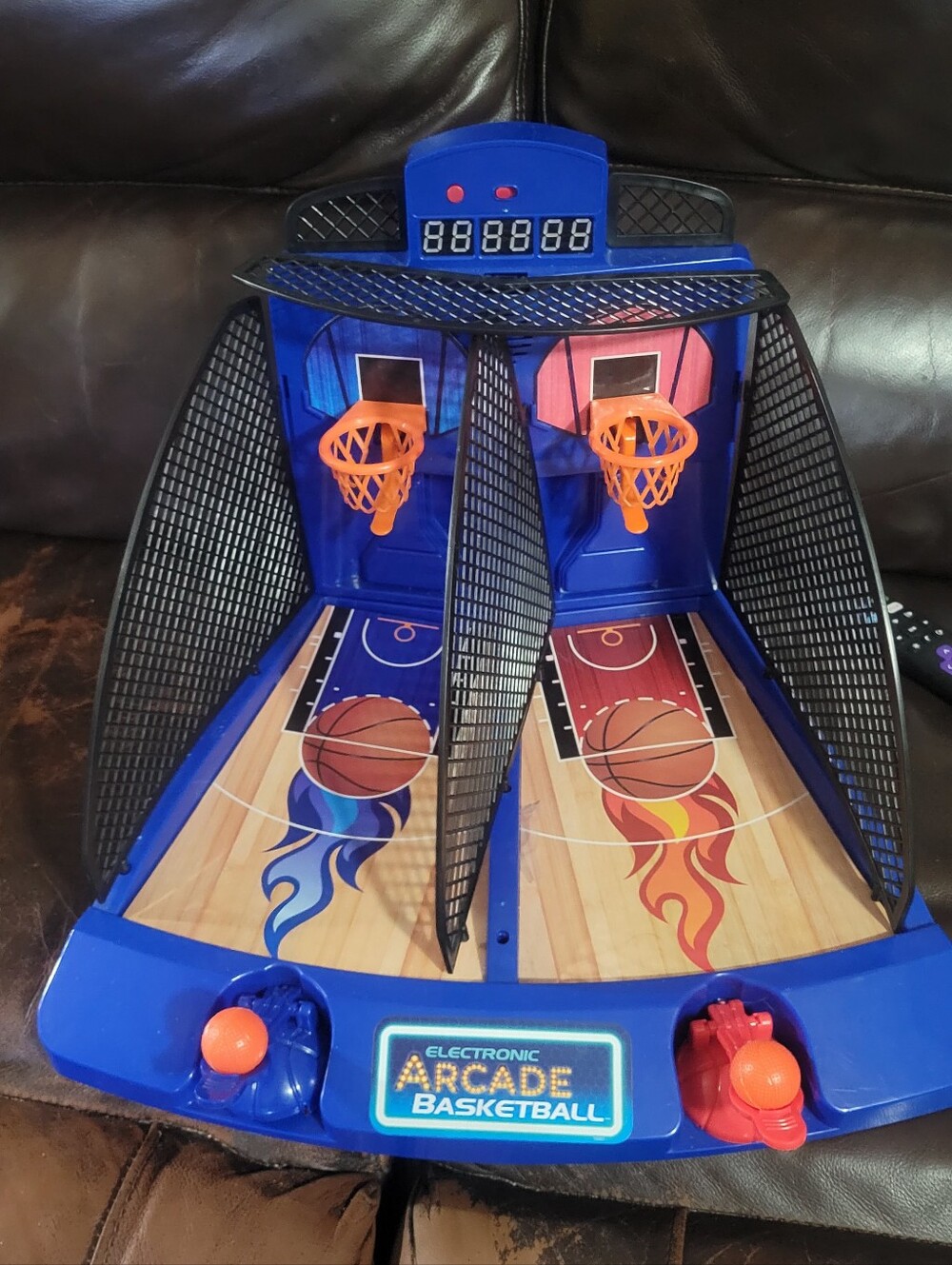 Electronic Basketball Game